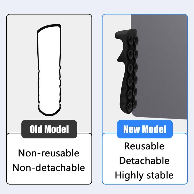 Ergonomischer Tablet Gaming Griff Schnellinstallation ABS Controller Unterstützung für mehrere Geräte Stabil Rutschfest Tragbare Handauflage