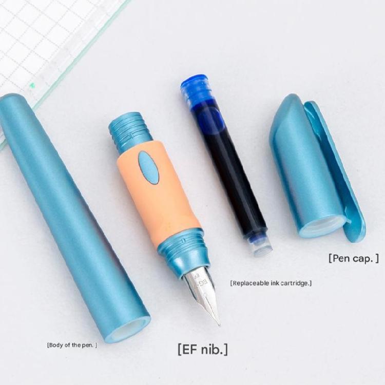 Leak Resistant Fountain Pen Replaceable Cartridge Lightweighted Comfort Hold Extended Writing Time Students Gift