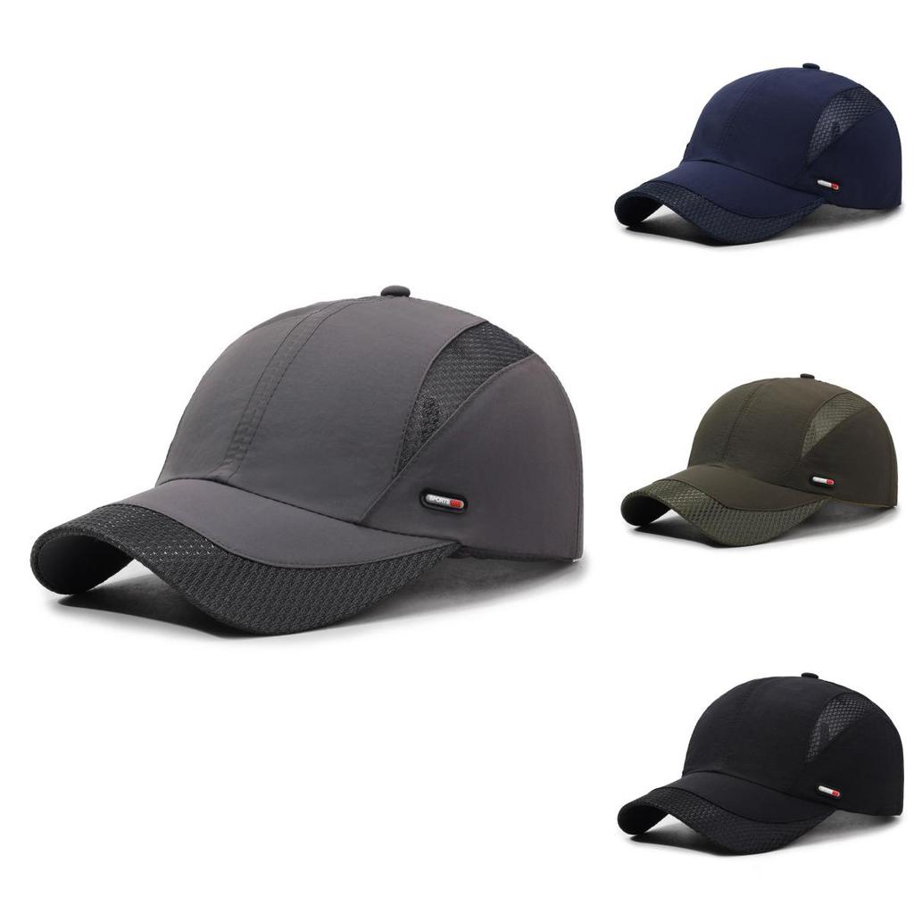 Elegant Korean Style Quick-dry Baseball Cap For Men And Womens Outdoors