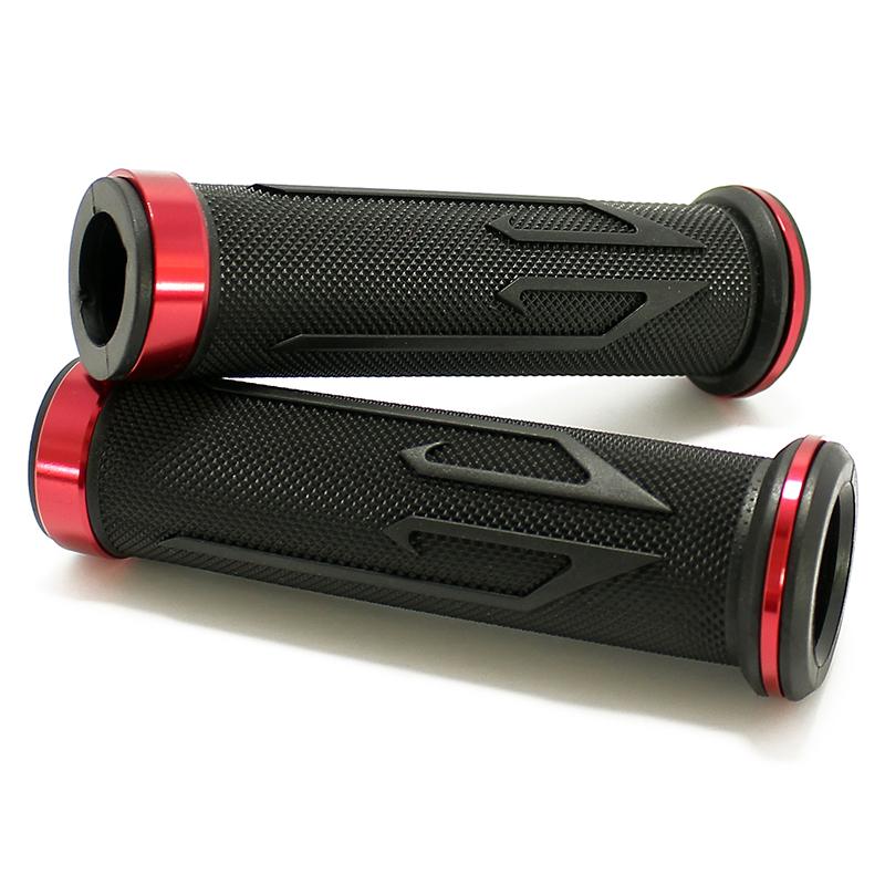 7/8" 22mm Univerzální Motocyklová rukojeť Řídítka Rukojeti Ruční rukojeti PRO HONDA 250 600 900 CB400 VTEC400 CB-1 VTR250