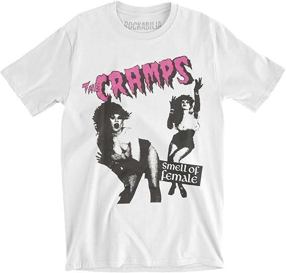 The Cramps rock band Smell of Female T-shirt band shirt men women shirt TE8087 S