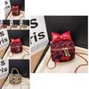 Trendy Leopard Print Stylish Crossbody Bag For Kids With Chic Bow Design