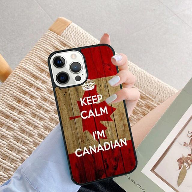 

Canada Canadian Flag Phone Case For iPhone 17 Air 16 16e 15 14 plus 11 12 13 Pro max Soft Bumper Shell Cover coque iPhone 11pro max