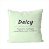 DDeicy Pillow Case For Car Sofa Decorative Home Doublesided Print Plush Square Throw Pillow Cushion Cover