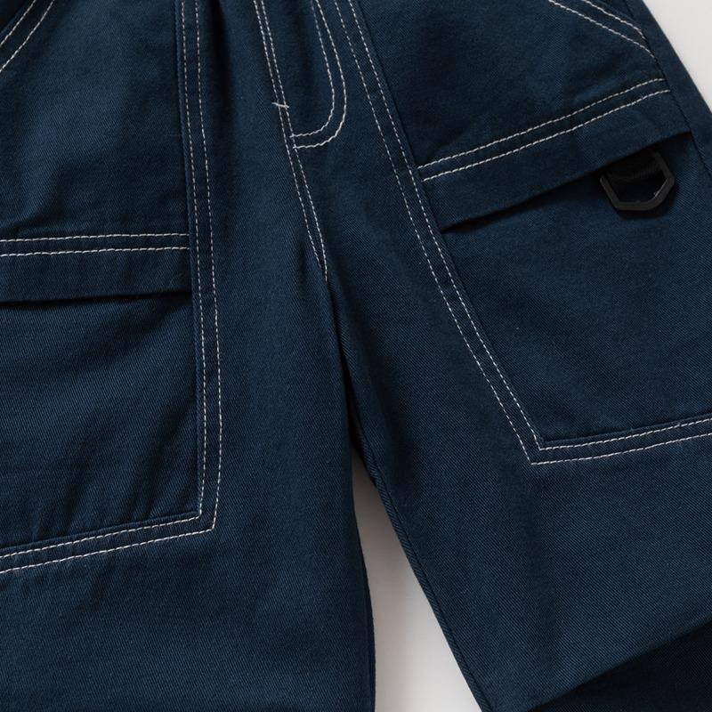 Kinderoveralls 2025 Herbst neue Mode Kinderbekleidung Jungen Koreanische Version Webhosen Baby Ausländischer Stil Hosen