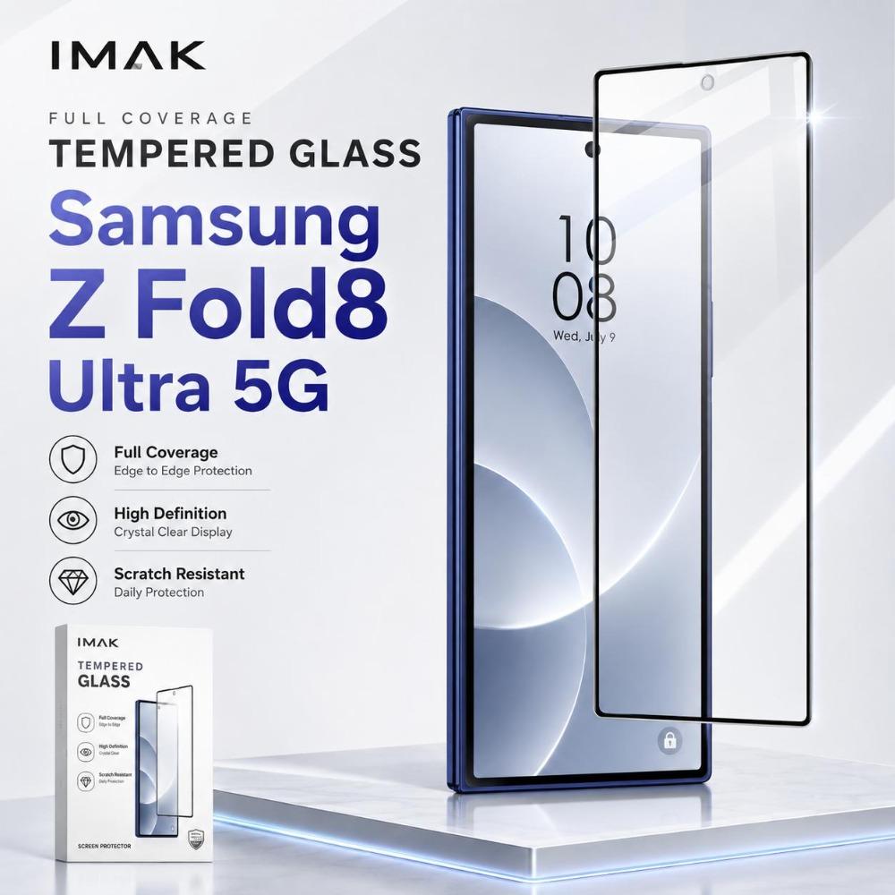 Tempered Glass For Samsung Galaxy Z Fold8 Ultra Fold 8 5G Protector Film Oleophobic Coating FM0003
