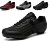 Mens Cycling Shoes With Flyknit Upper Breathable Road MTB Bike Hard Sole Reflective Safety Design