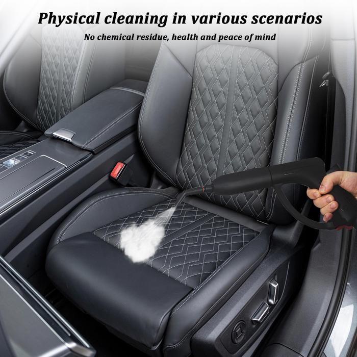 Steam Cleaner 2 L 2000 W Quick Heating Cleaning 5 Bars Steam Cleaner High Pressure Portable for House, Car, Floors