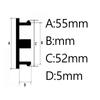 4pcs 55mm M582 Car Wheel Caps With O.Z OZ Racing Sport Emblem Logo Rim Hubcaps Cover Badge Styling Accessories