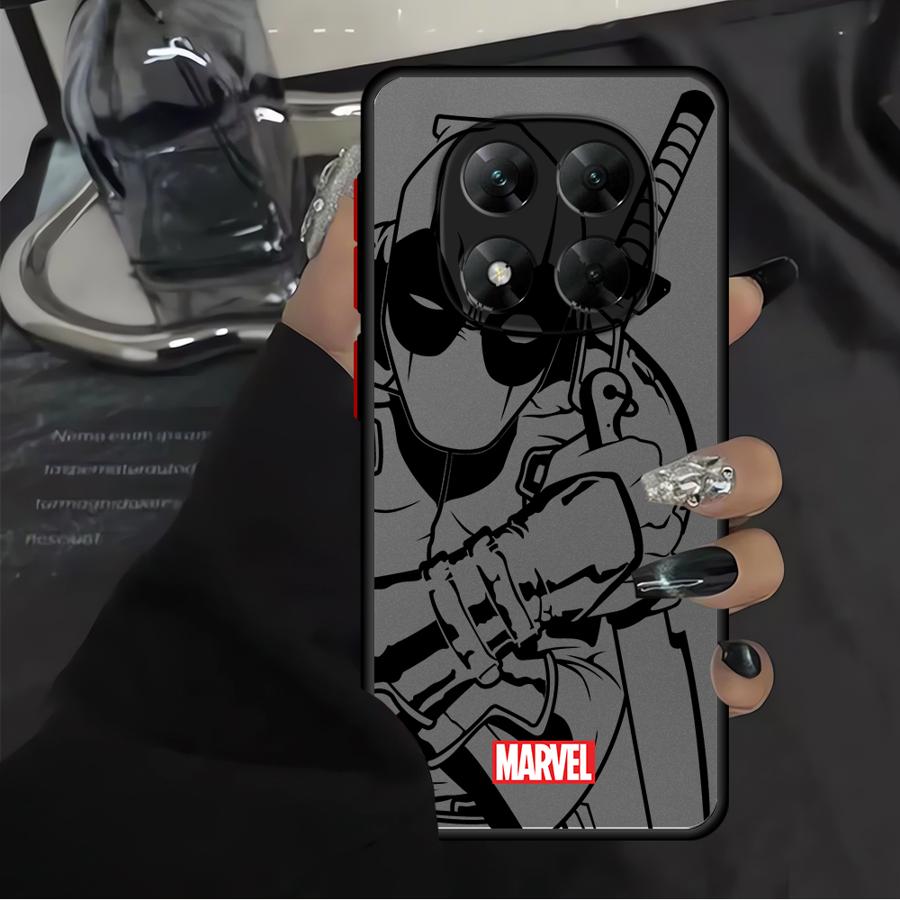 Hülle für Xiaomi Redmi Note 14 13C 12 A4 14C 11 9S 13 Pro Plus 10 Funda Handyhülle Marvel Sipiderman Ironman
