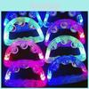 Led Light Up Cheerleading Clappers With Batteries For Party Events And Nightclub Entertainment