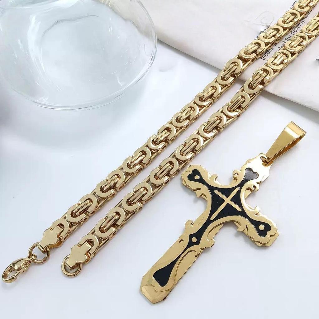 European and American Fashion Trend Stainless Steel Men's Pendant