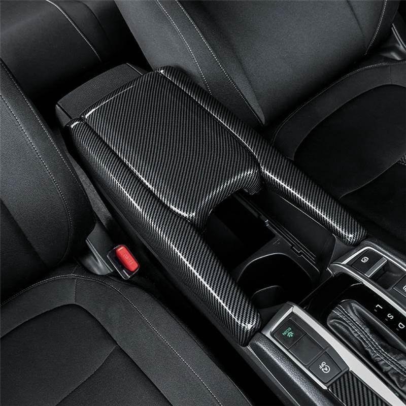 Decoration Modification Armrest Box Cover Interior Panel Protective Cover For Honda Civic 10Th Gen
