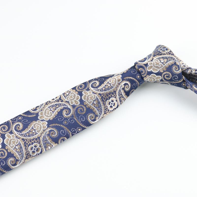 Tie Men'S Direct Sales, Pattern Business Casual Retro Dress Uniform Dress 6Cm Narrow Edition