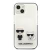 Karl Lagerfeld KLHCP13STPEKCW iPhone 13 mini 5.4" hardcase biały/white Karl&Choupette