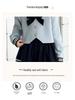 Girls' College Style JK Suit - Spring/Autumn 2025 Back-to-School Two-Piece Set (Shirt & Skirt)