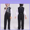 Charming Polyester Fiber Children Grandfather Costume For Boys In Various Colors And Sizes