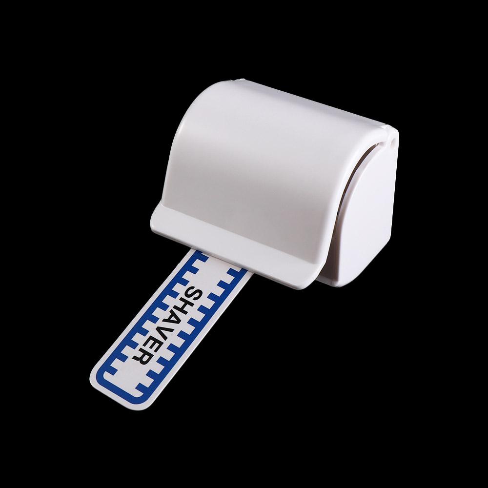 Plastic Men Razor Hanger White Shaver Holder Brush Holder Toothbrush Holder Bathroom