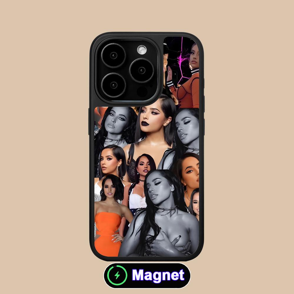 Fashion Becky G Matte Surface Magsafe Mobile Phone Case for iPhone 17 16 15 14 13 12 11 Air Pro Max Plus Colorful Cover