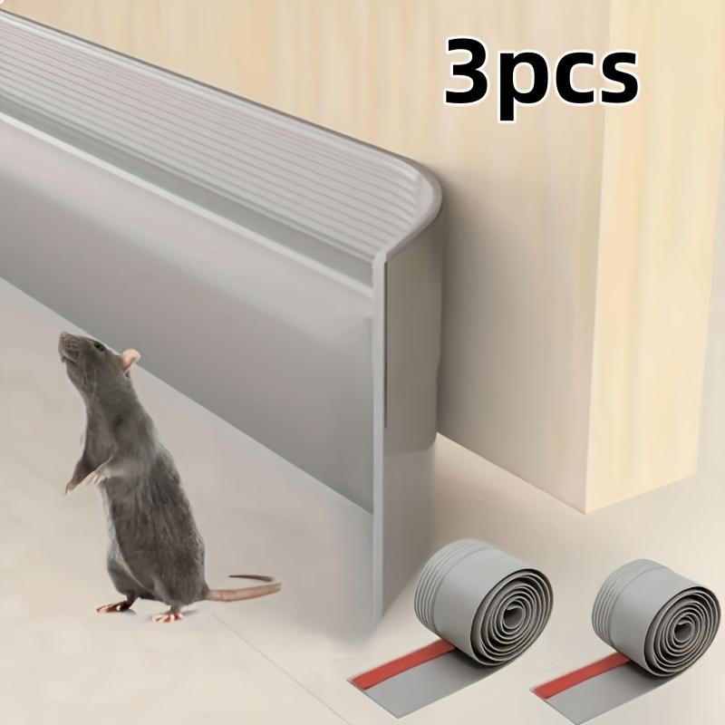 Self-adhesive door bottom sealing tape - noise reduction, wind resistance, insect and dust prevention, rat blocker
