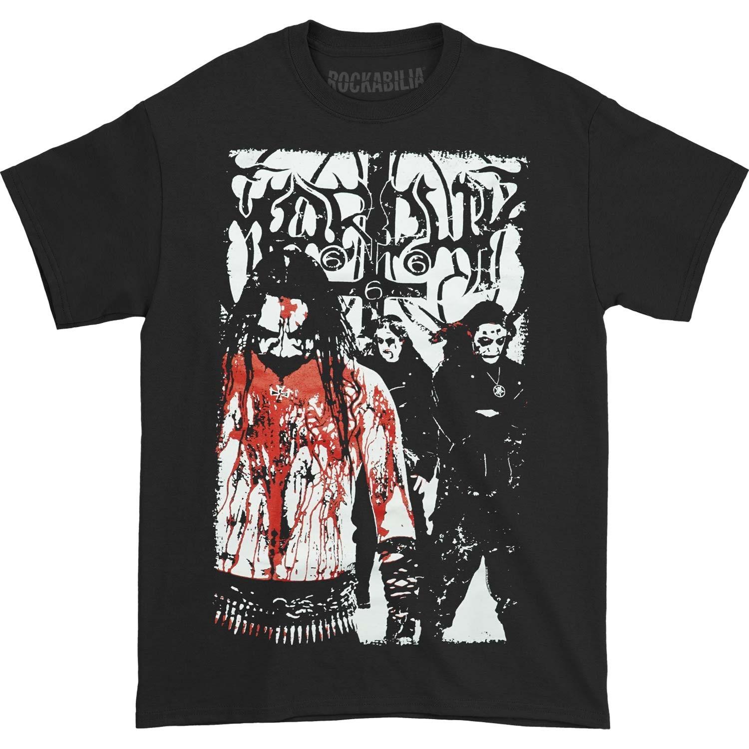Men s Marduk Bloody Band T-shirt Large Black S