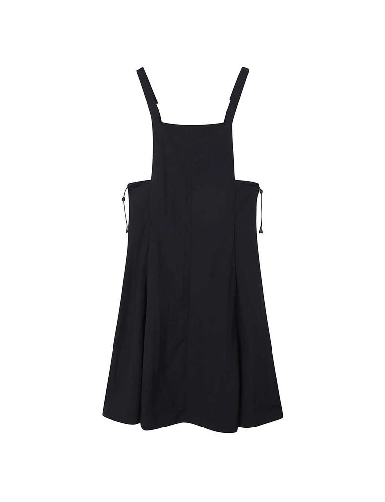 Enbiei Sleeveless Woven Dress Black