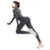 Set Sportvarslavil Slimming cu Talie Înaltă - Mânecă Lungă, Ascunde Imperfecțiunile, Accentuează Formele, Stil European-American, Ținută Fitness.