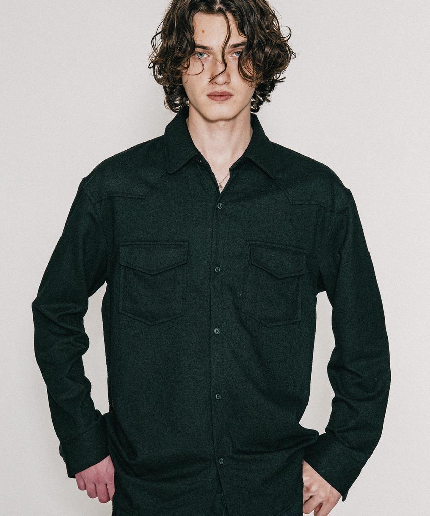 VASTIC Vintage Western Shirt_Black