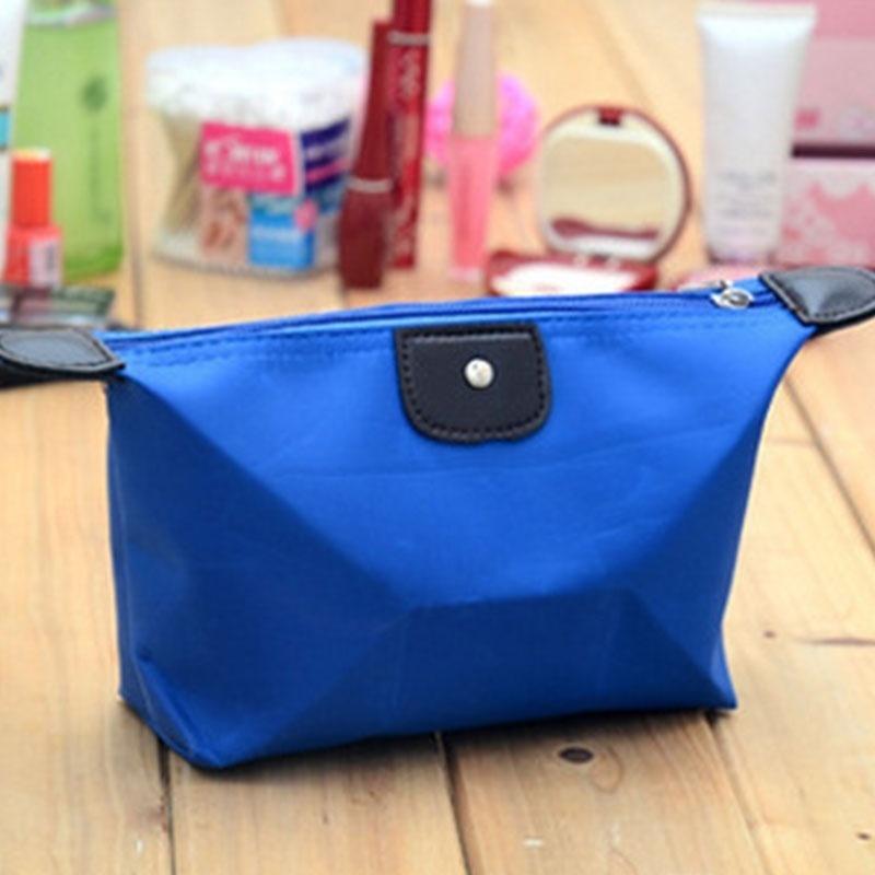 

Модная женская косметичка для путешествий, косметичка, клатч, повседневная сумочка, горячая (цвет:11 цветов) темно-синий