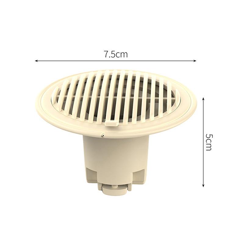 Bathroom Shower Drain Stopper Anti-Odor Strainer Floor Drain Hair Catcher Water Filter Insect-Proof Deodorant Plug