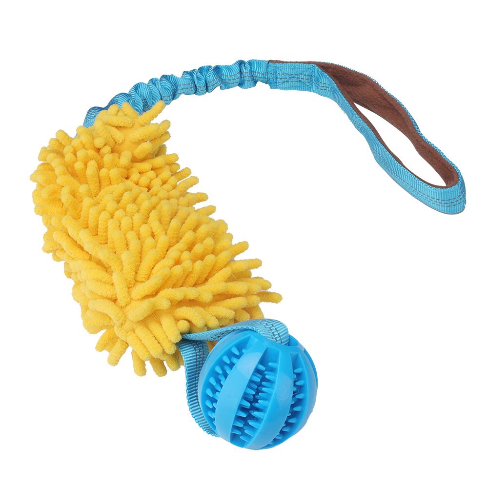 Pet Toys Teeth Grinding Pet Supplies Dog Teeth Grinding Outdoor Training Elastic Pulling Rope Interactive Hidden Food