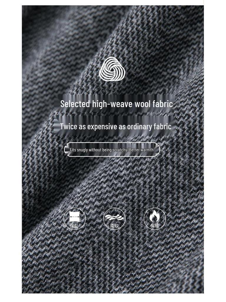 High Waist Wool Blend Pants for Women - Slimming, Casual, Wide/Narrow Leg, Loose Fit, 2025 Spring/Autumn Collection.