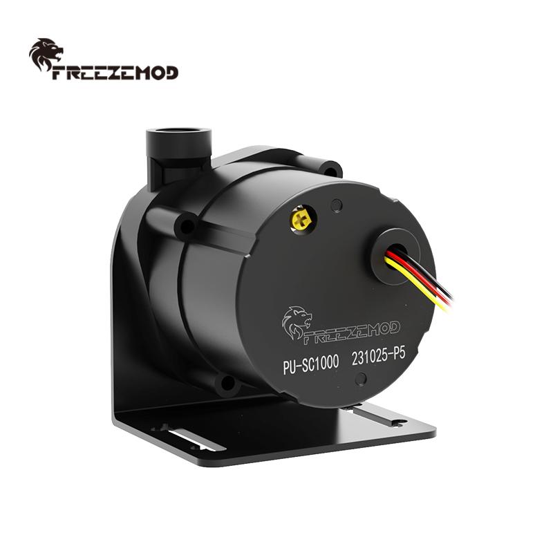 FREEZEMOD industrial water cooling high-flow brushless water pump with speed control shut-off head 6M. PU-SC1000