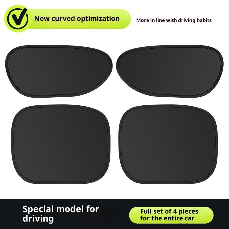 Universal Car Side Window Sun Shade UV Resistance for Safe Family Travels Summer Trip Essential for Baby and Pets