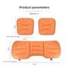 Hub Caps Car Soft Seat Cushion Front Rear Cover Protector Pad Leather Auto Interior For Volkswagen VW T-Cross Passat Polo Arteon