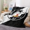 1Pc CR Vasco Da Gama Print Flannel Blanket High Quality Warm Comfortable Cover for All Seasons Perfect for Gifts Home Decor