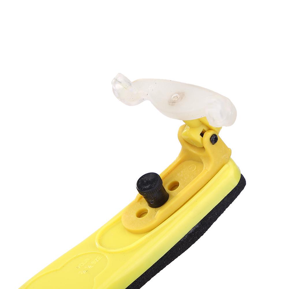 Buy Violin Shoulder Rest Adjustable Violin Fiddle Plastic Shoulder Pad