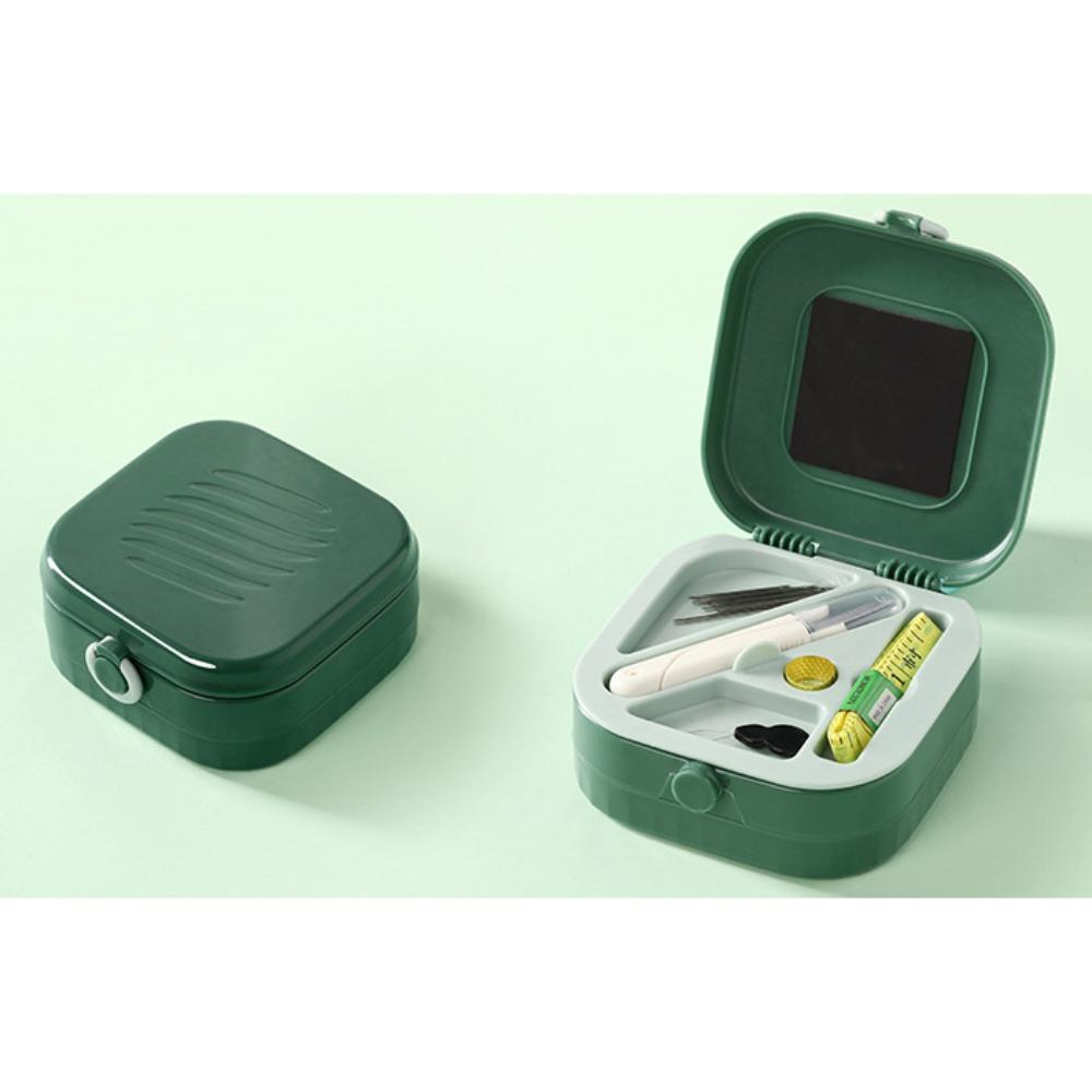 Mini Magnetic Sewing Box Kit DIY Apparel Crafts Portable Sewing Needle Threads Box Set Accessories Sewing Tools Home Travel