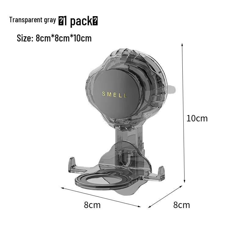 Wall-Mounted Suction Cup Soap & Shampoo Holder – No-Drill Bathroom & Kitchen Organizer