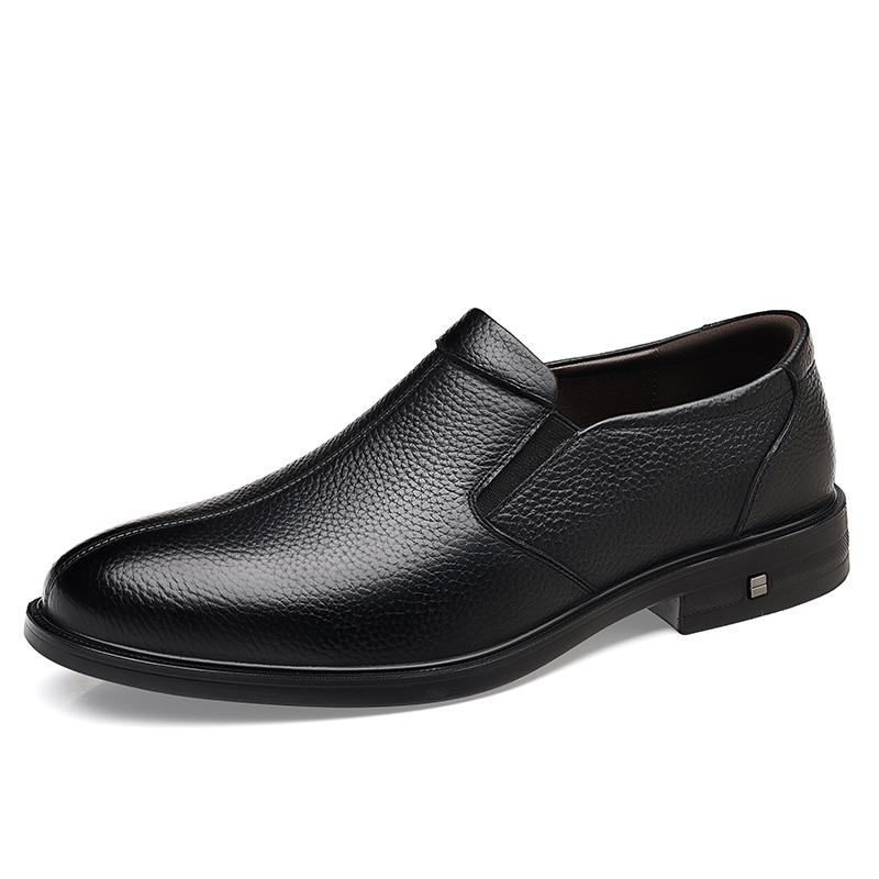 Fashion Hot Selling Adult Business Leather Shoes Minimalist and Comfortable Flat Bottomed Retro Style Work and Party Adult Fashion