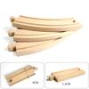 New Wooden Train Track Set Beech Wooden Railway Accessories fit for All Brand Wood Tracks Educational Toys for Children