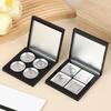 4 Grids Empty Magnetic Cosmetics Palette Holder Box Professional Lip Gloss Case With Mirror Powder Blusher Box For Eyeshadow
