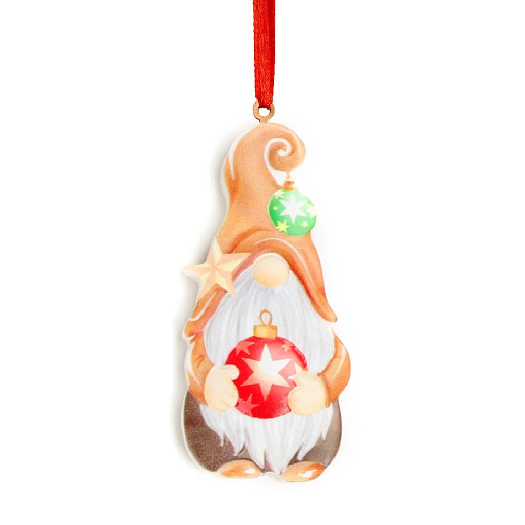 Christmas Resin Funny Pendant Hanging Gift Holiday Party Front Door