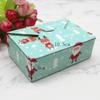 Zerong Ejewelry 10pcs Christmas Gift Package Box Paper White Jewelry Package Chocolate Party Suppiles Decoration