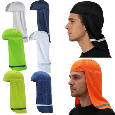 A Quick-Dry Headscarf Hat for Outdoor Sports In Spring And Summer Featuring Sweat Absorption And Reflective Shawl Design