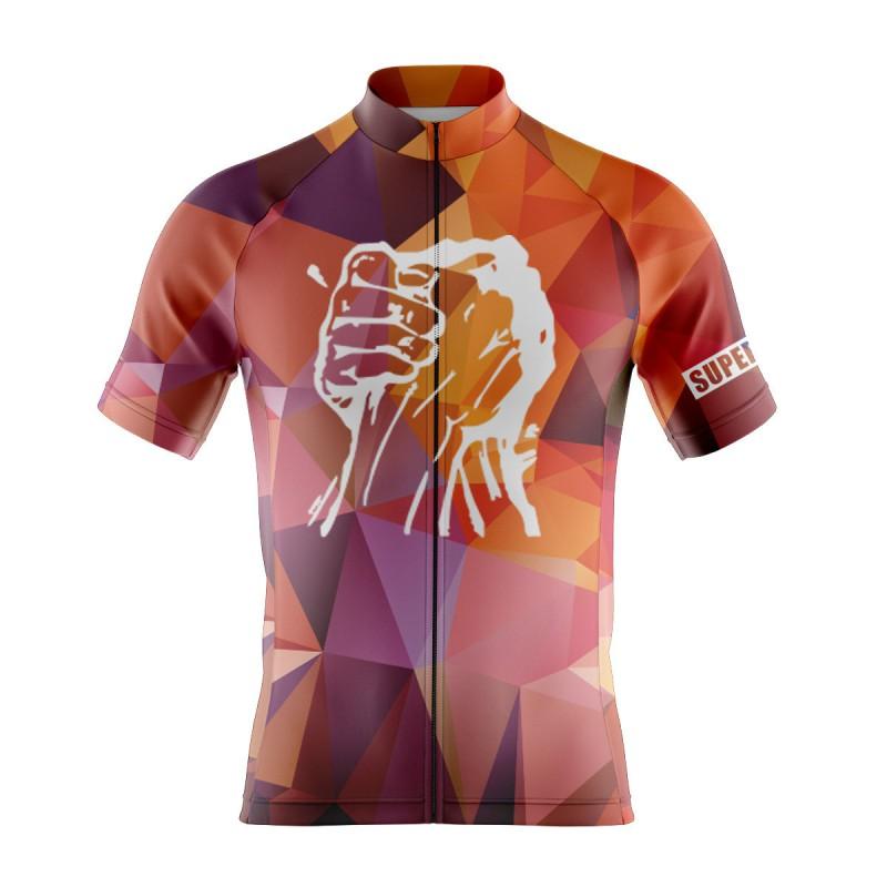 Men Women Cycling Jersey Short Sleeve Quick Dry Breathable Bike Shirt Road Sport