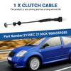 Clutch Cable 2150CK 2150EC 9686559280 For Peugeot 206 207 206CC 206 Hatchback 206 SW Citroen C2 C3 Clutch Control Cable