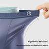 Hengyuanxiang Men's 10A Antibacterial Pure Cotton Boxer Briefs