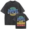 Harry Styles Wir Gehören Zusammen Tour 2026 Vintage Washed T-Shirt Herren Damen Popmusik Fans Mode Kleidung Kurzarm T-Shirt