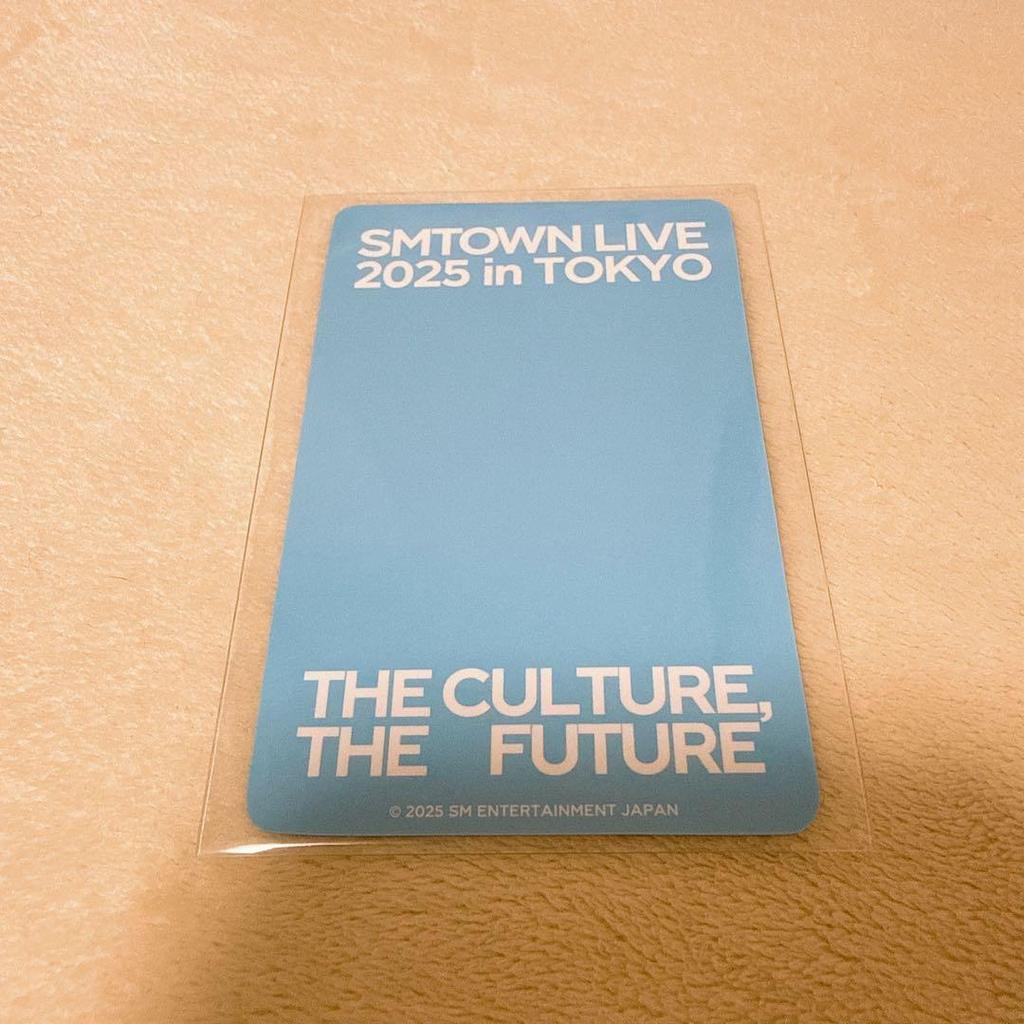 [USED] Riize Pop-up 6000 Yen Won Bin Trading Card Smtown Purchase Bonus